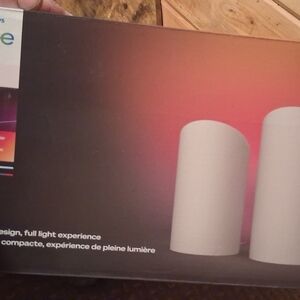 Philips Modern White Candle Holders